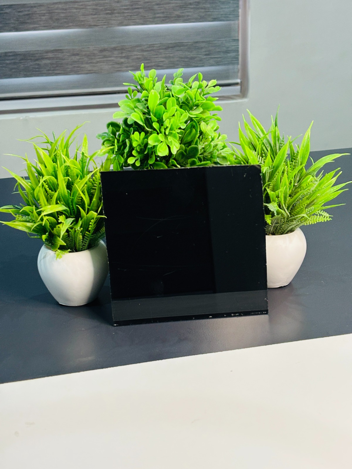 Black Lacquer Glass